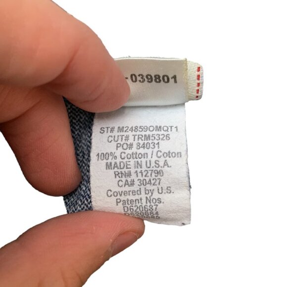 Vintage True Religion Jeans Size 36 RICKY QT Blue - Picture 2 of 10